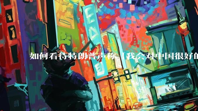 如何看待特朗普声称「我会对中国很好的，中美两国会幸福地生活在一起」？