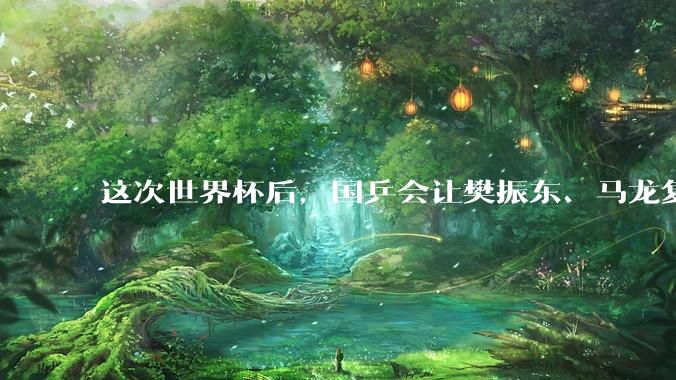 这次世界杯后，国乒会让樊振东、马龙复出吗？